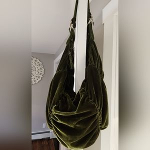 Vintage Bisou Bisou Velvet Boho bag